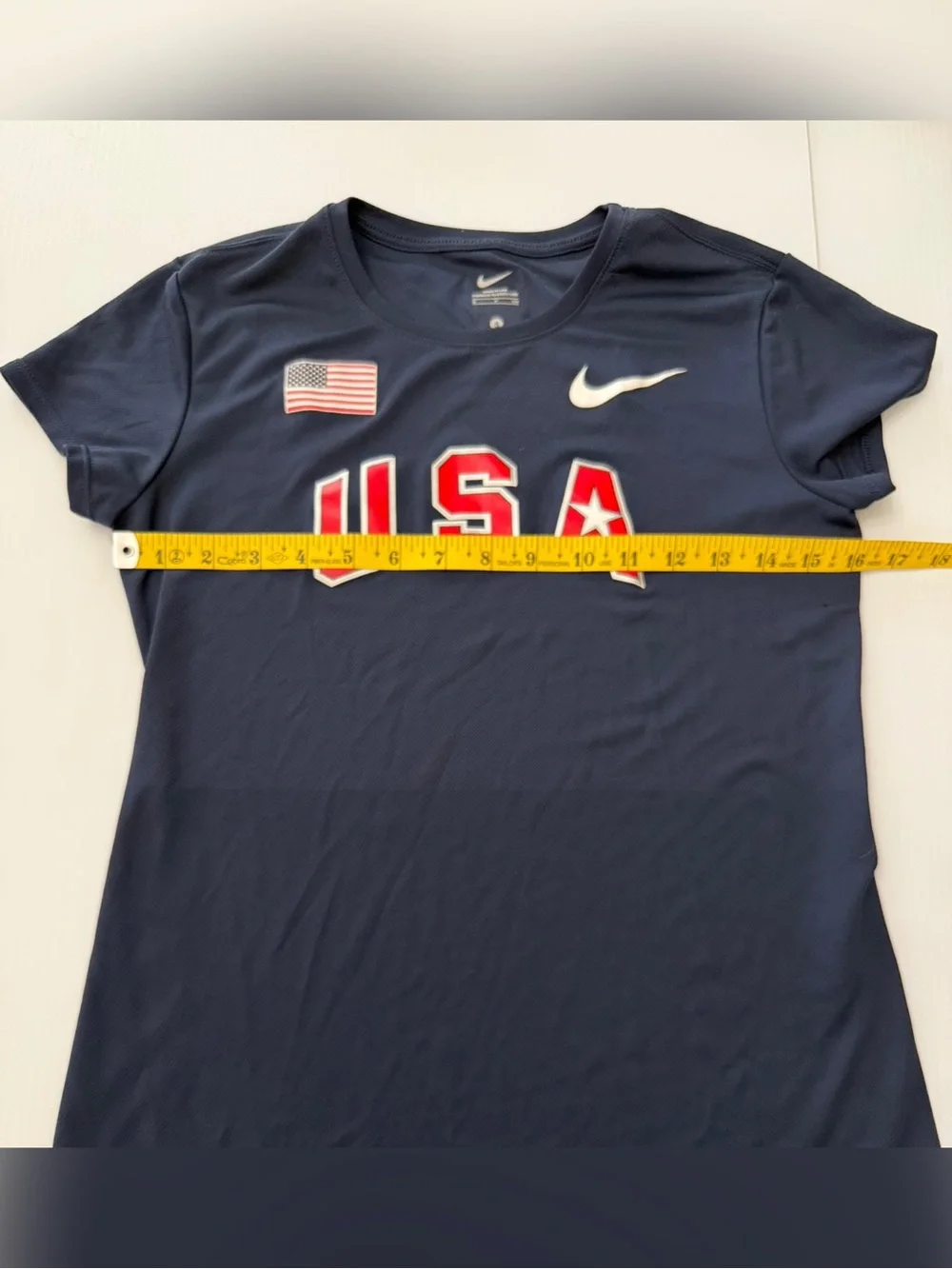 Nike USA Olympics USWNT Team Performance USA Athletic Shirt - S